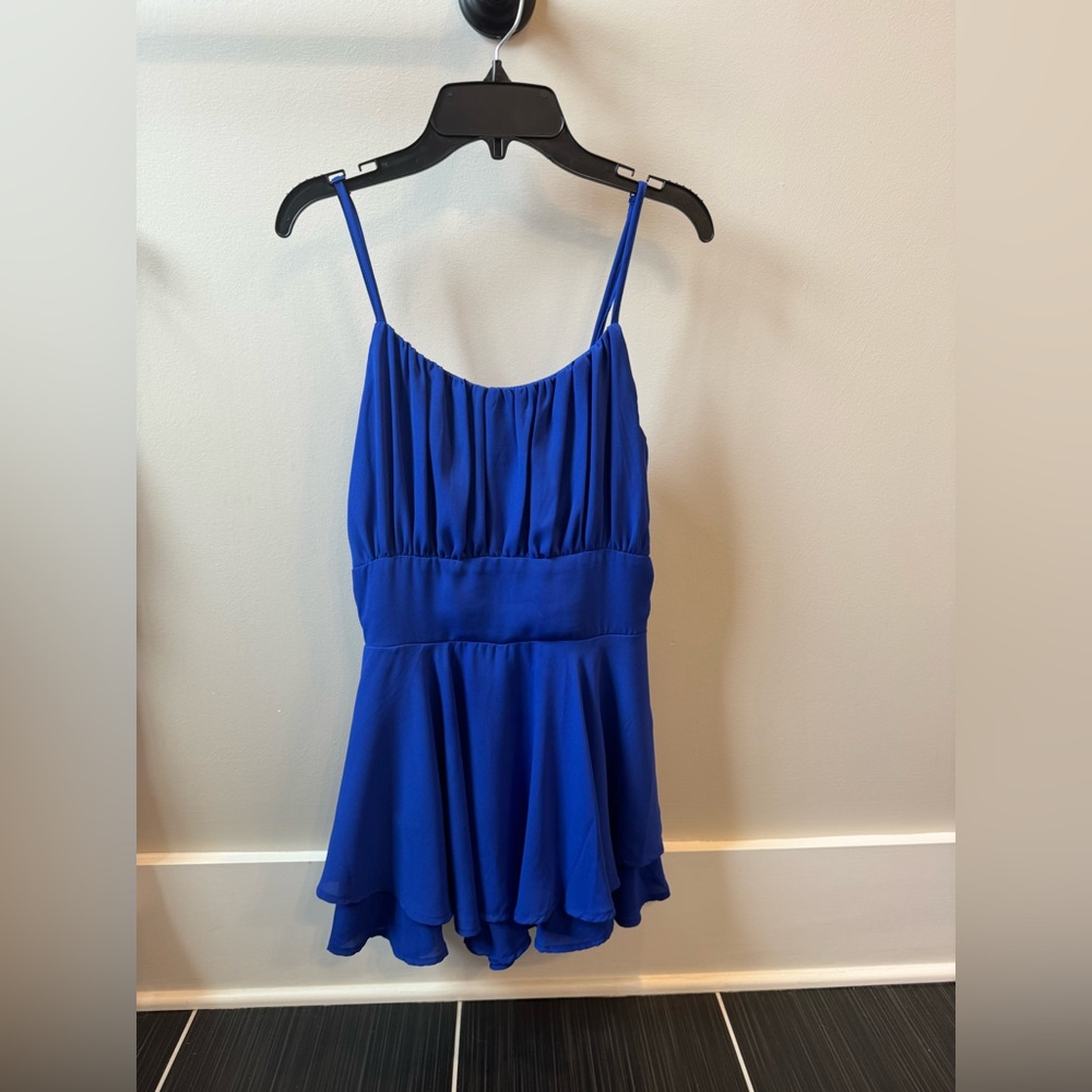Blue romper